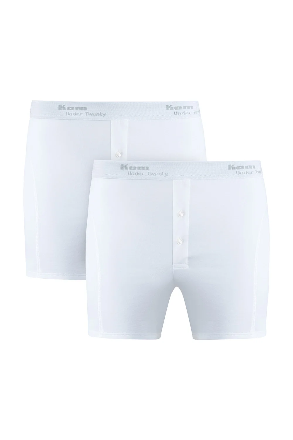 kom Long 2 li Çift Düğmeli Uzun Erkek Boxer Boxer Toptan