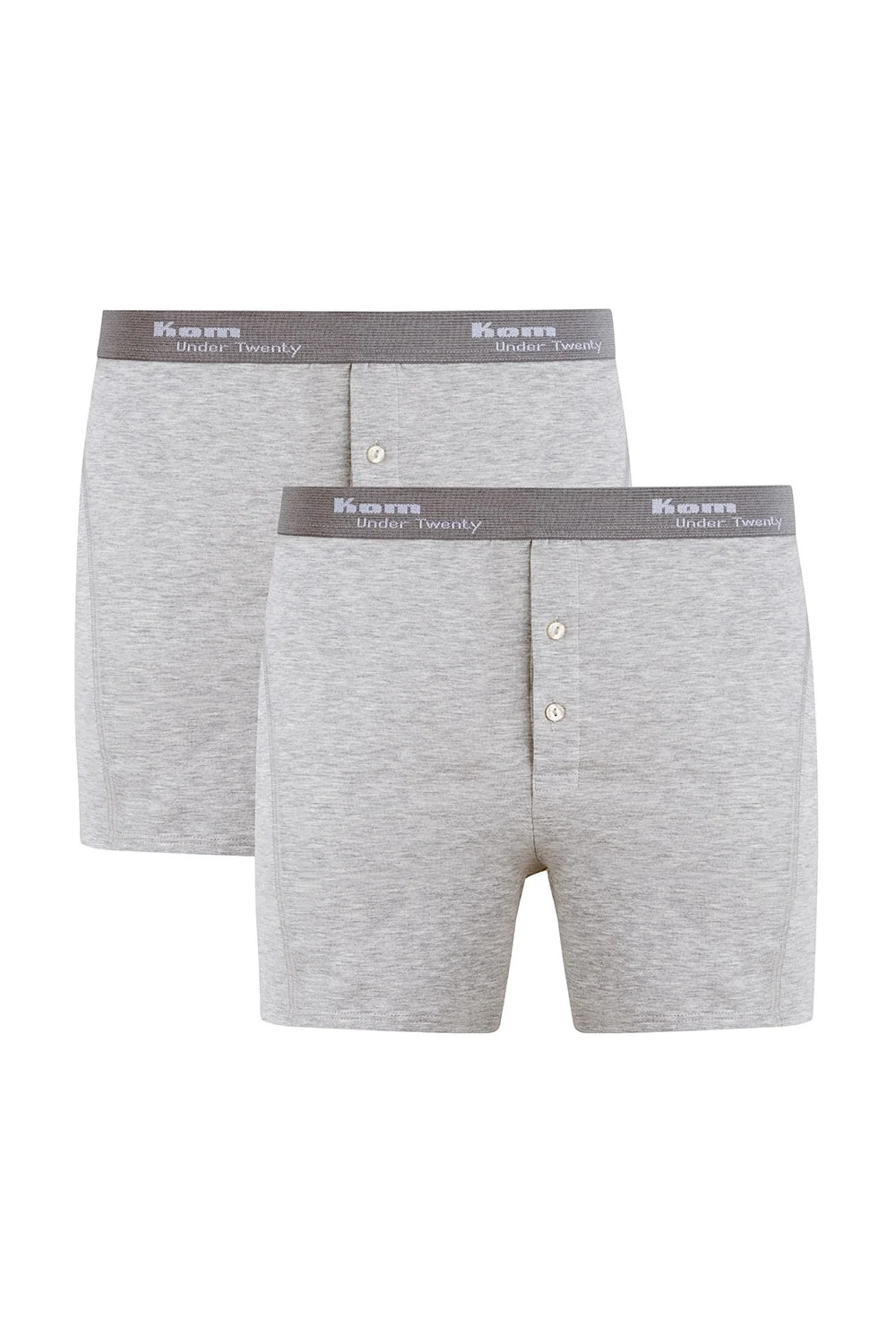 kom Long 2 li Çift Düğmeli Uzun Erkek Boxer Boxer Toptan