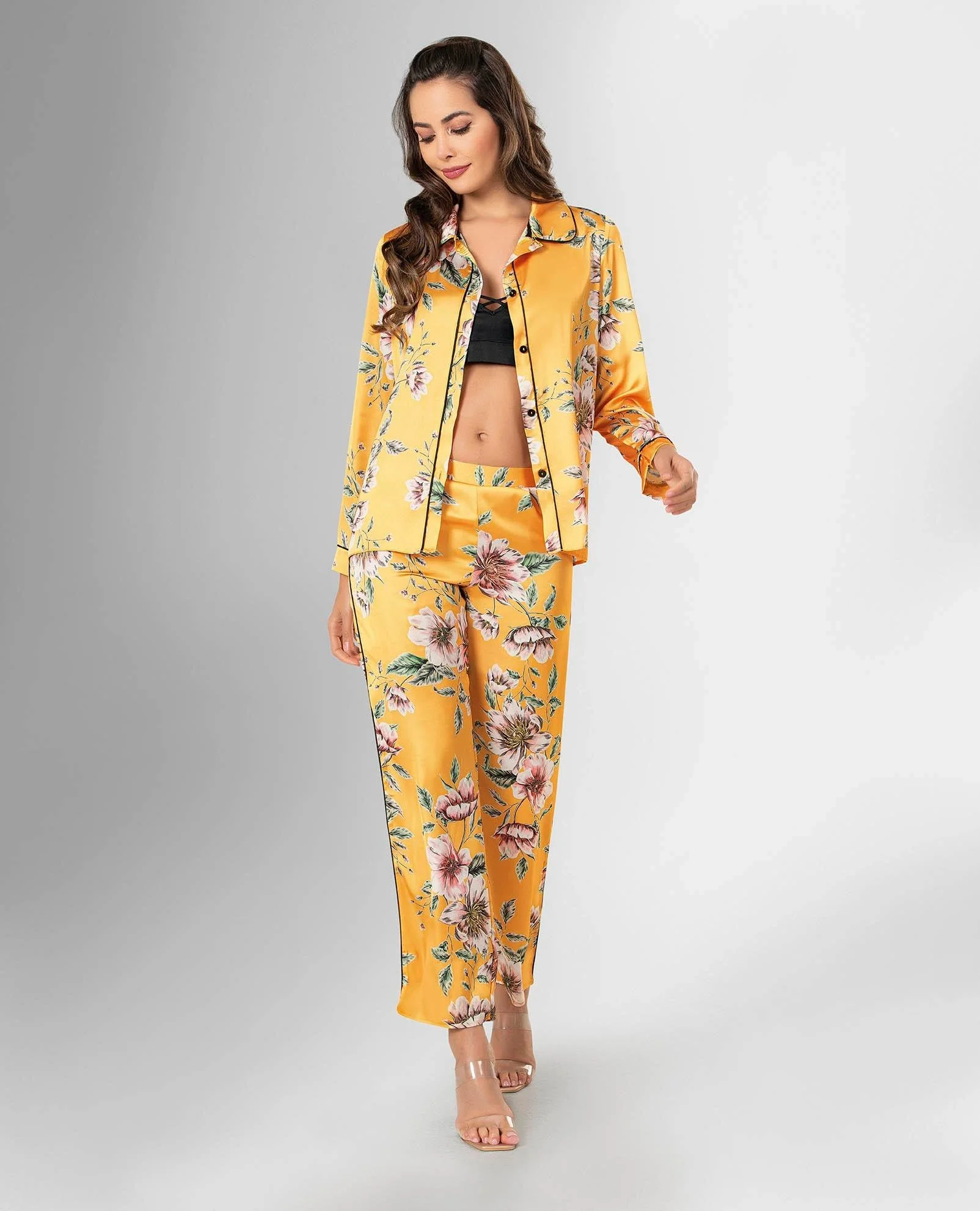 Ahu Loriva 3'lü Pijama Takımı 1847 Pijama Takımları Toptan