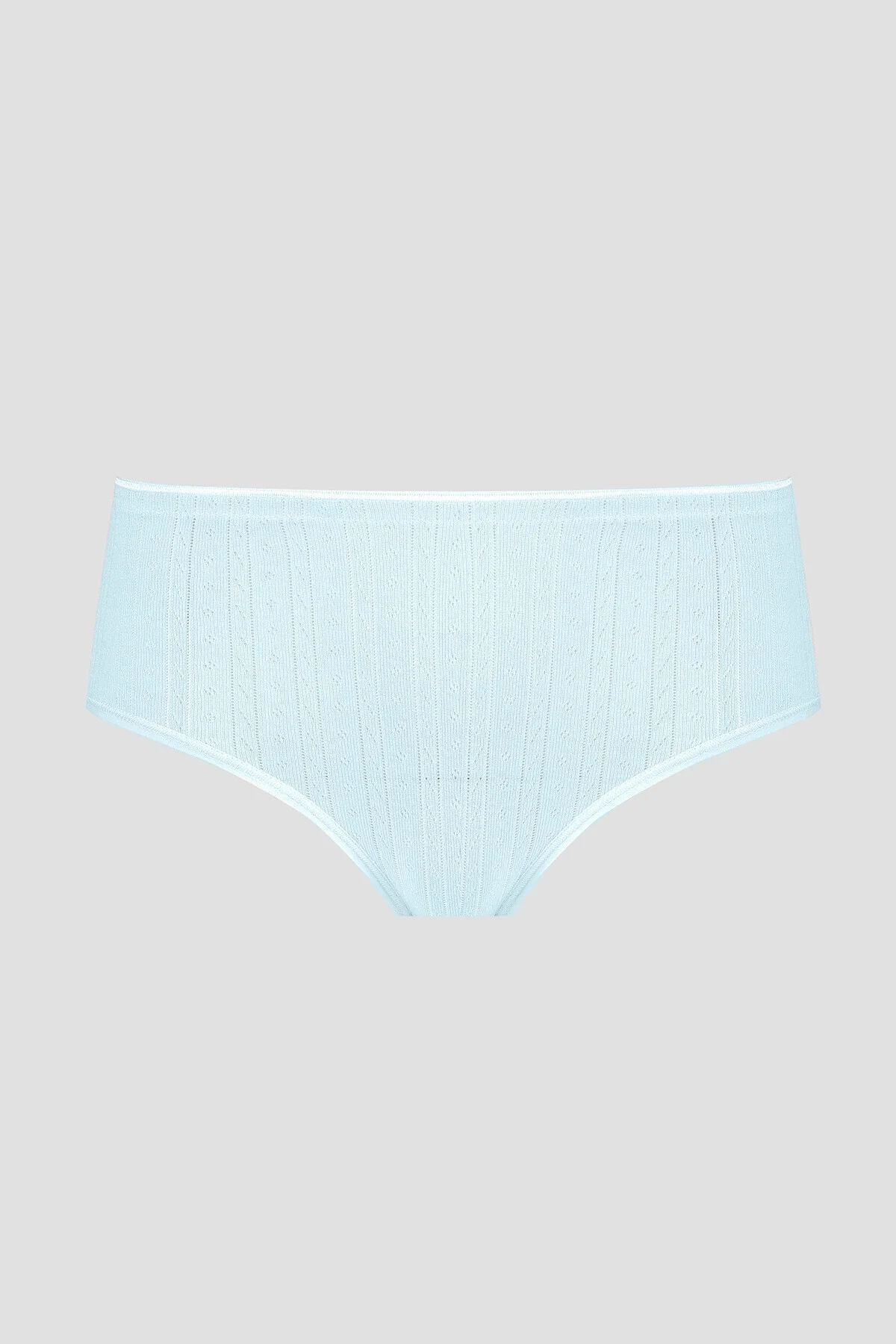 Nbb Mavi Cotton Yüksek Bel Külot Külot Toptan