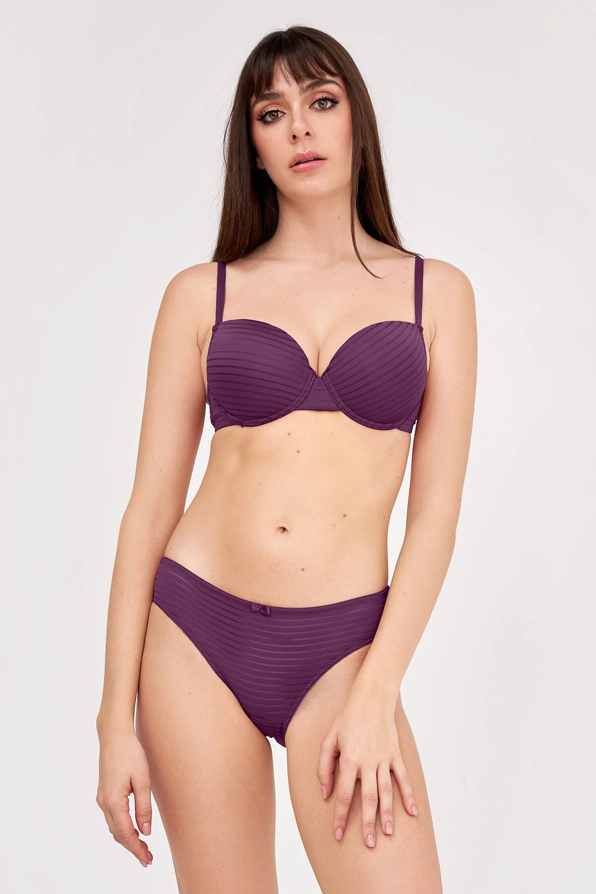 Nbb Mor Sierra Hafif Destekli Sütyen Destekli Sütyen Toptan