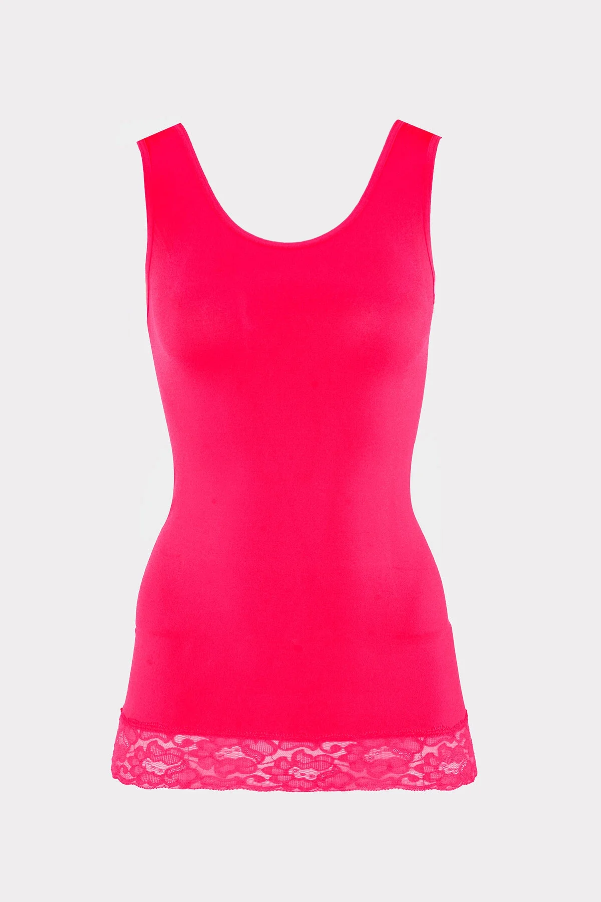 Nbb Nar Çiçeği Seamless Dantelli Geniş Askılı Atlet Atlet Toptan