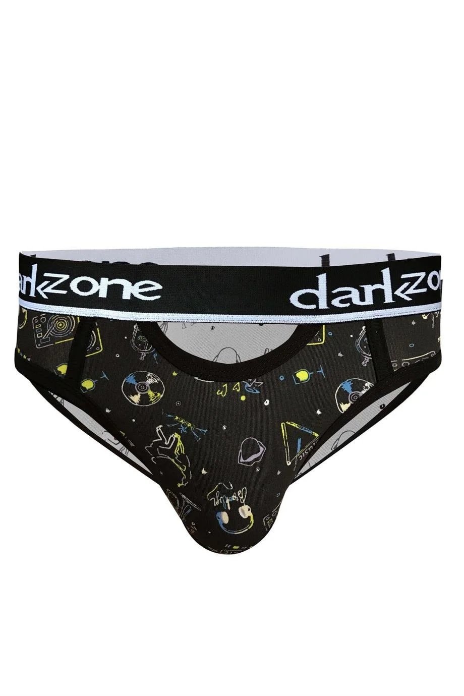 Darkzone Önü Açık Desenli Erkek Slip - DZN6265 Slip Toptan