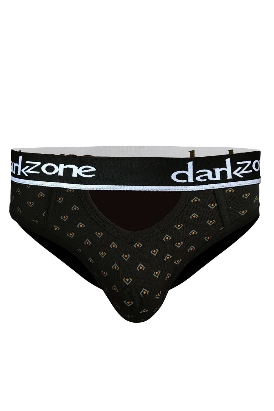 Darkzone Önü Açık Desenli Erkek Slip - DZN6267 Slip Toptan
