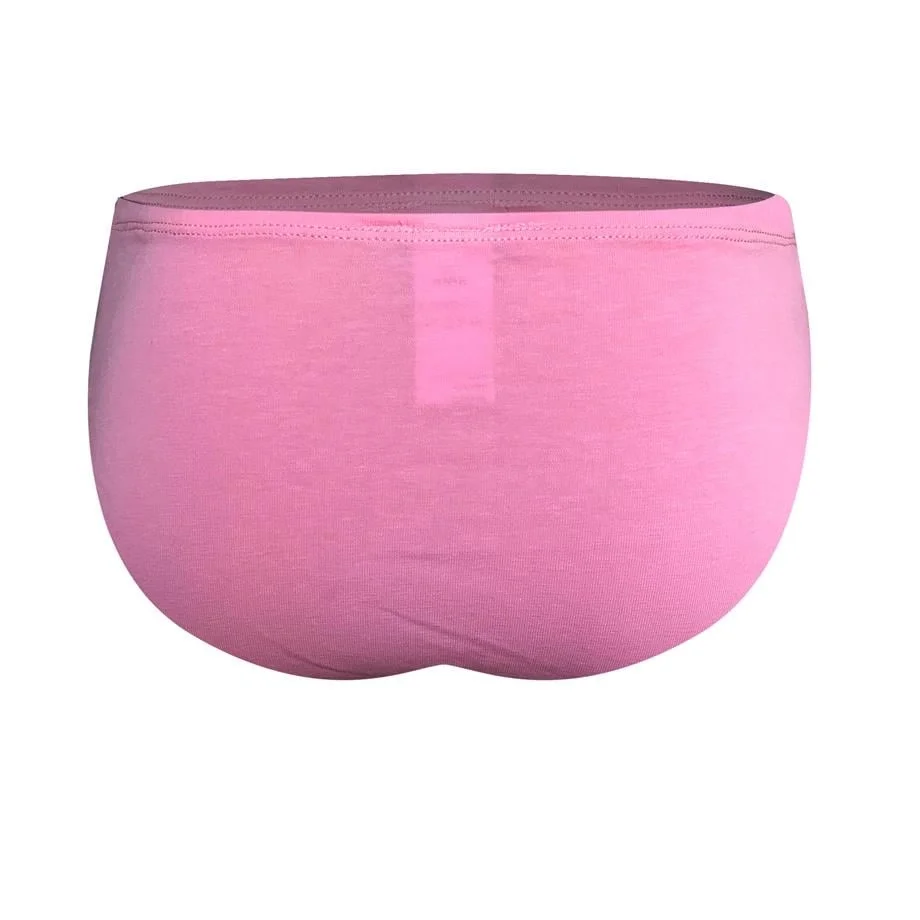 Pembe erkek slip, DZN6479 modeli, Darkzone markası, düz renk, ön görünüm, erkek iç giyim, rahat ve modern tasarım