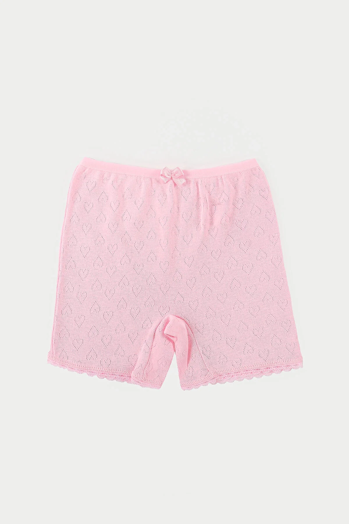 Nbb Pembe Jakarlı Kız Çocuk Paçalı Şort Külot Külot Toptan