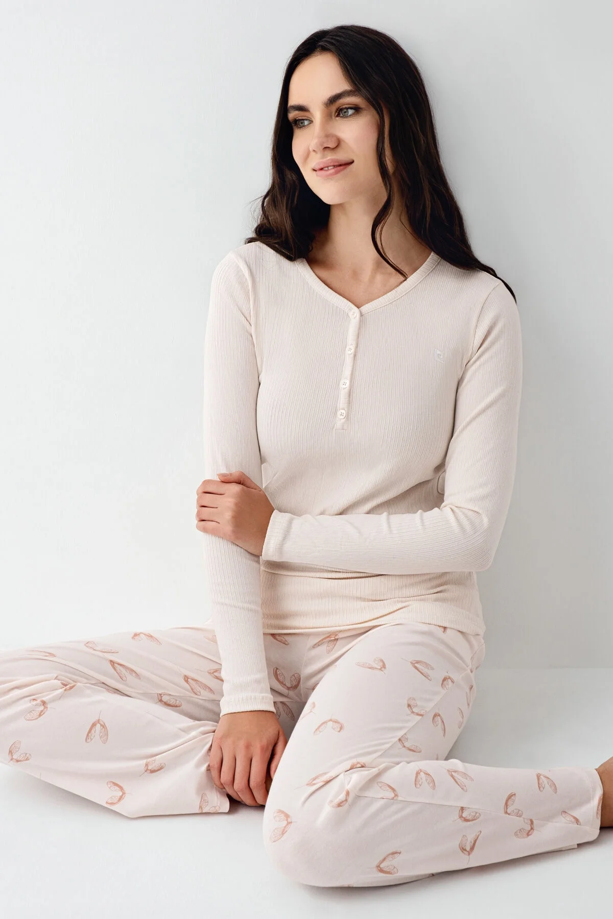 Arnetta Pierre Cardin Kadın Pembe Pijama Takımı Pijama Takımları Toptan