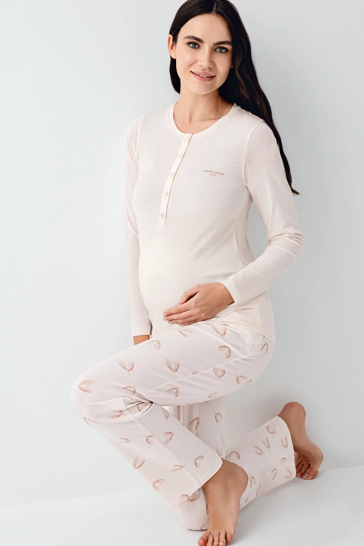 Arnetta Pierre Cardin Kadın Pembe Pijama Takımı Pijama Takımları Toptan