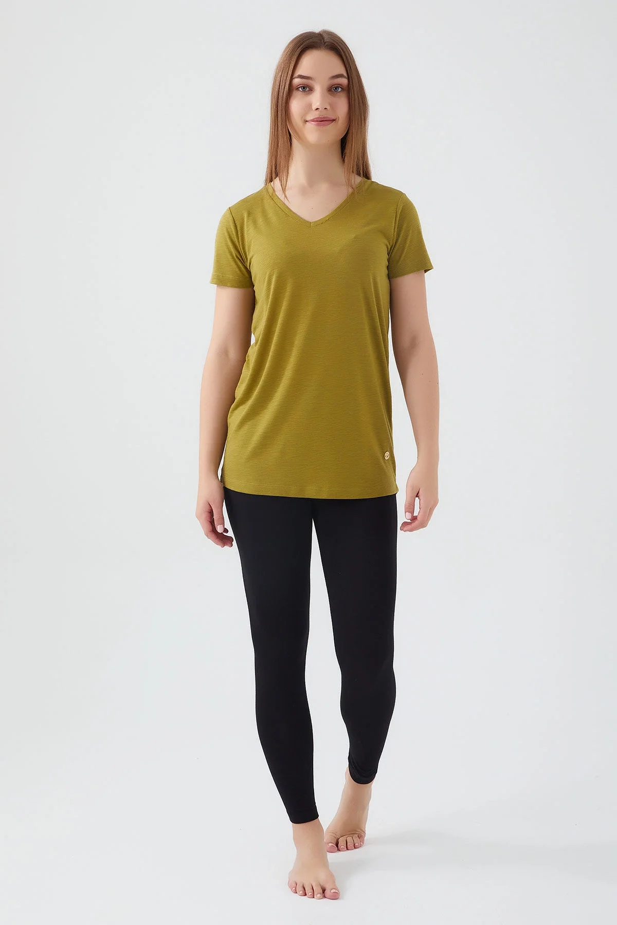 Arnetta Pierre Cardin Kadın Yeşil Pijama Takımı Pijama Takımları Toptan