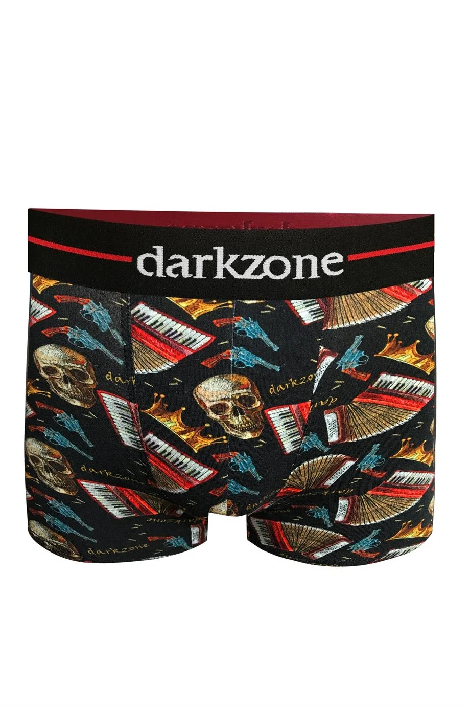 Darkzone Piyano Desenli Erkek Boxer (Dijital Baskılı) - DZN3068 Boxer Toptan
