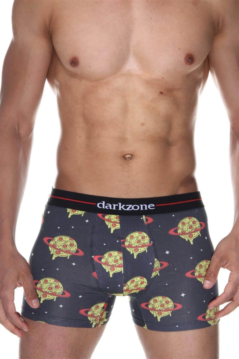 Darkzone Pizza Desenli Erkek Boxer (Dijital Baskılı) - DZN2074 Boxer Toptan