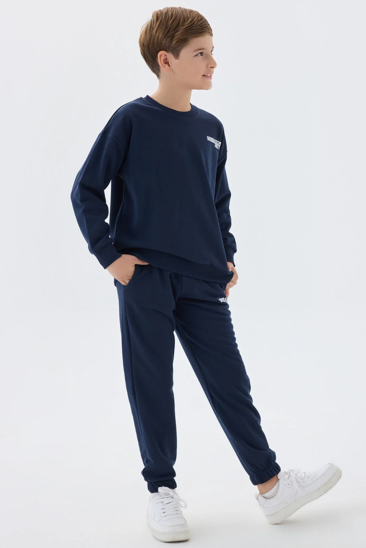 Arnetta Rolypoly Erkek Çocuk Lacivert Eşofman Takımı Eşofman Takımı Toptan