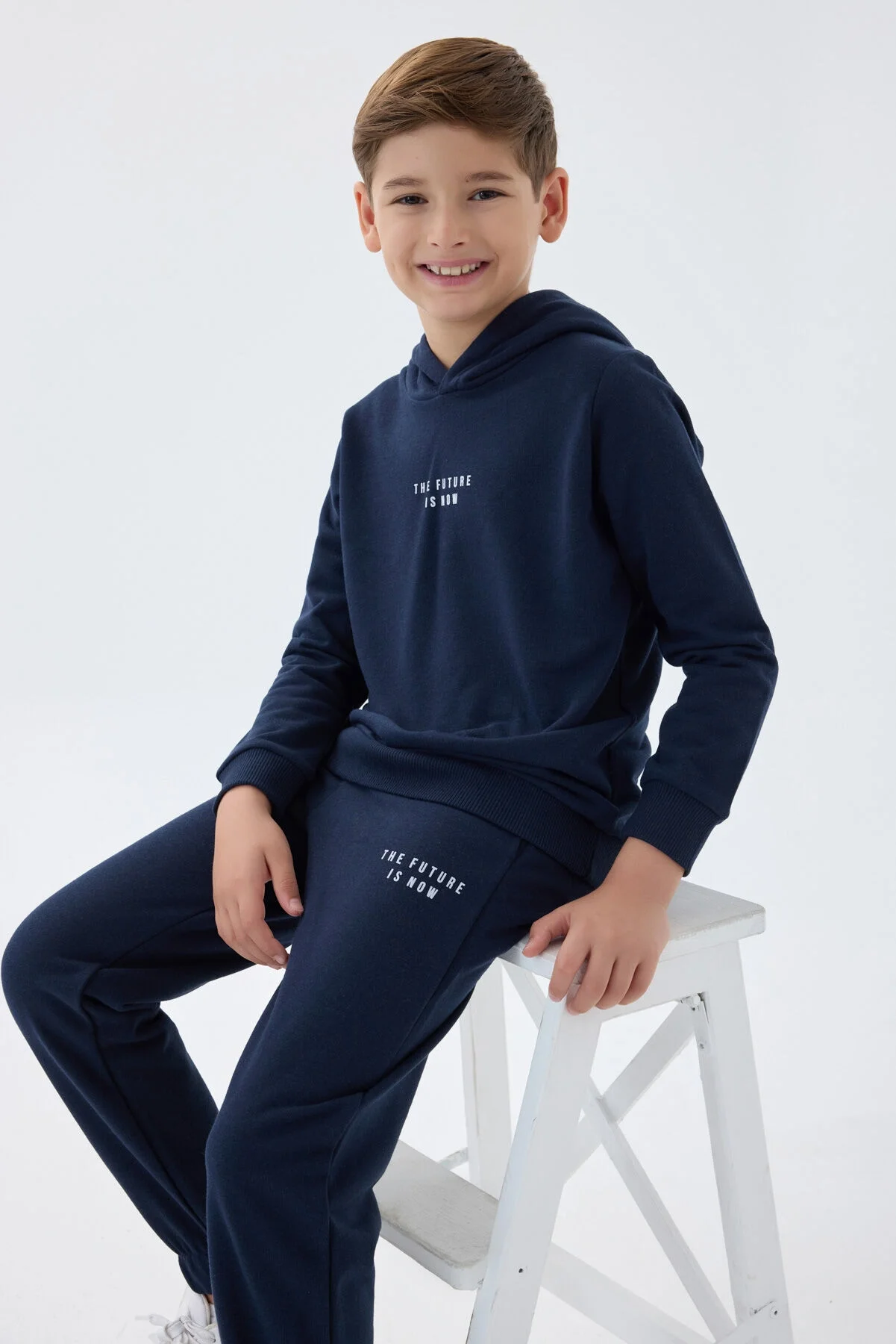 Arnetta Rolypoly Erkek Çocuk Lacivert Eşofman Takımı Eşofman Takımı Toptan