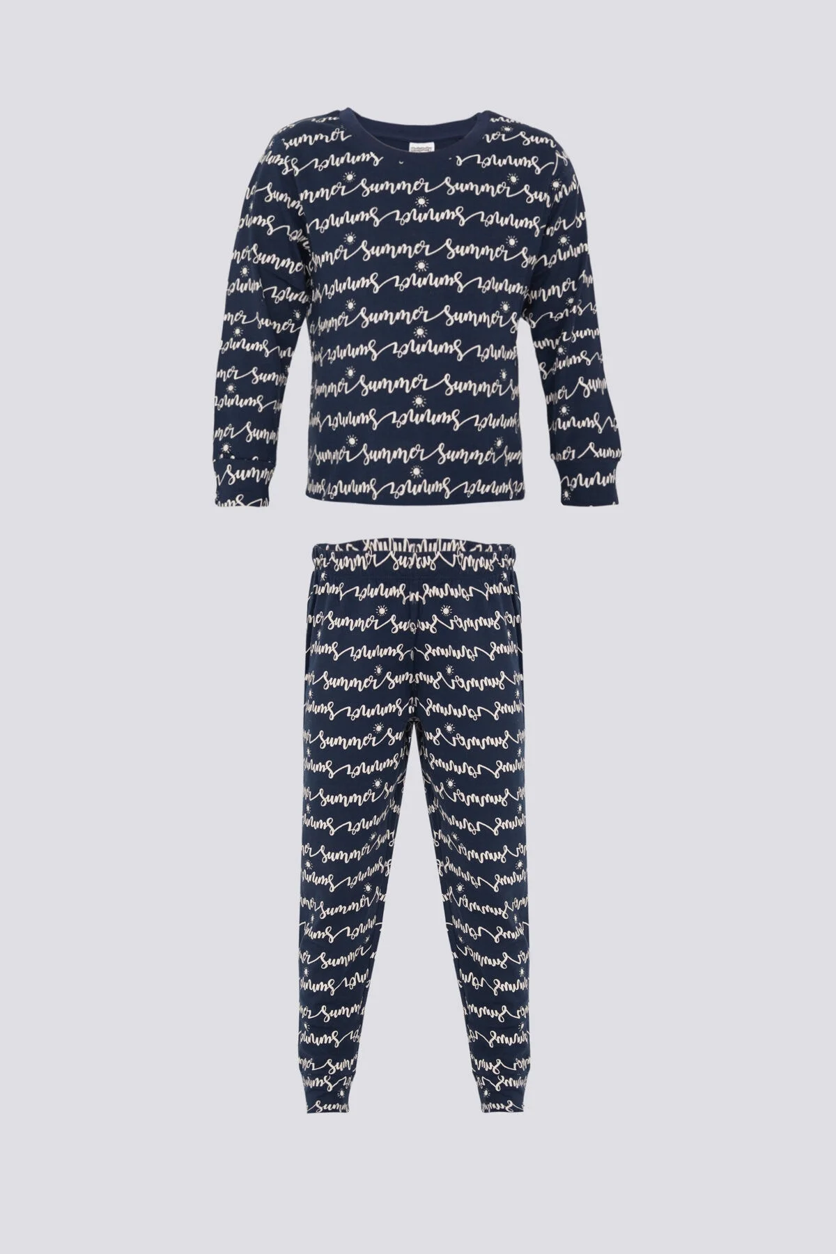 Arnetta Rolypoly Kız Çocuk Lacivert Pijama Takımı Pijama Takımı Toptan