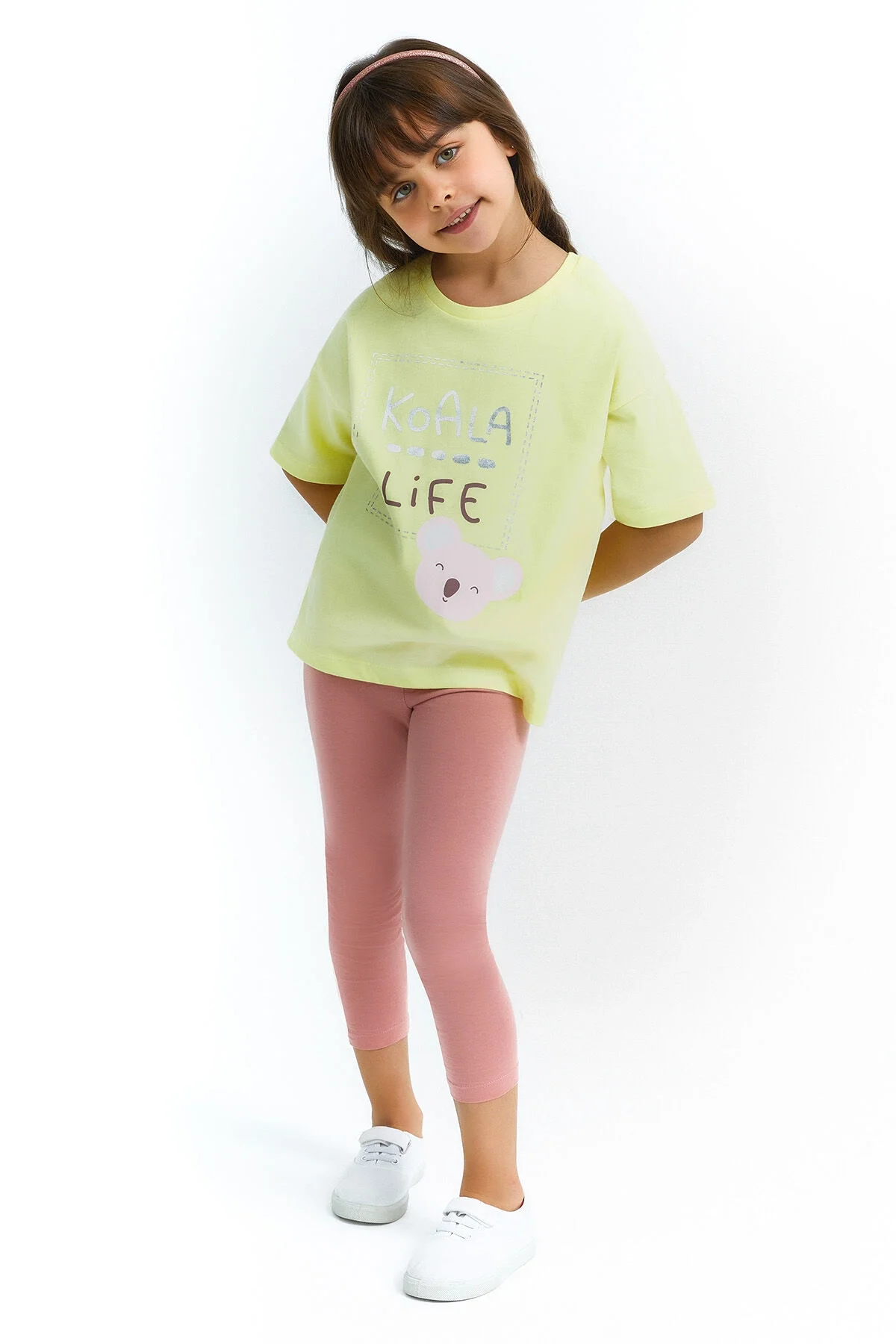 Arnetta Rolypoly Kız Çocuk Sarı Pijama Takımı Pijama Takımı Toptan