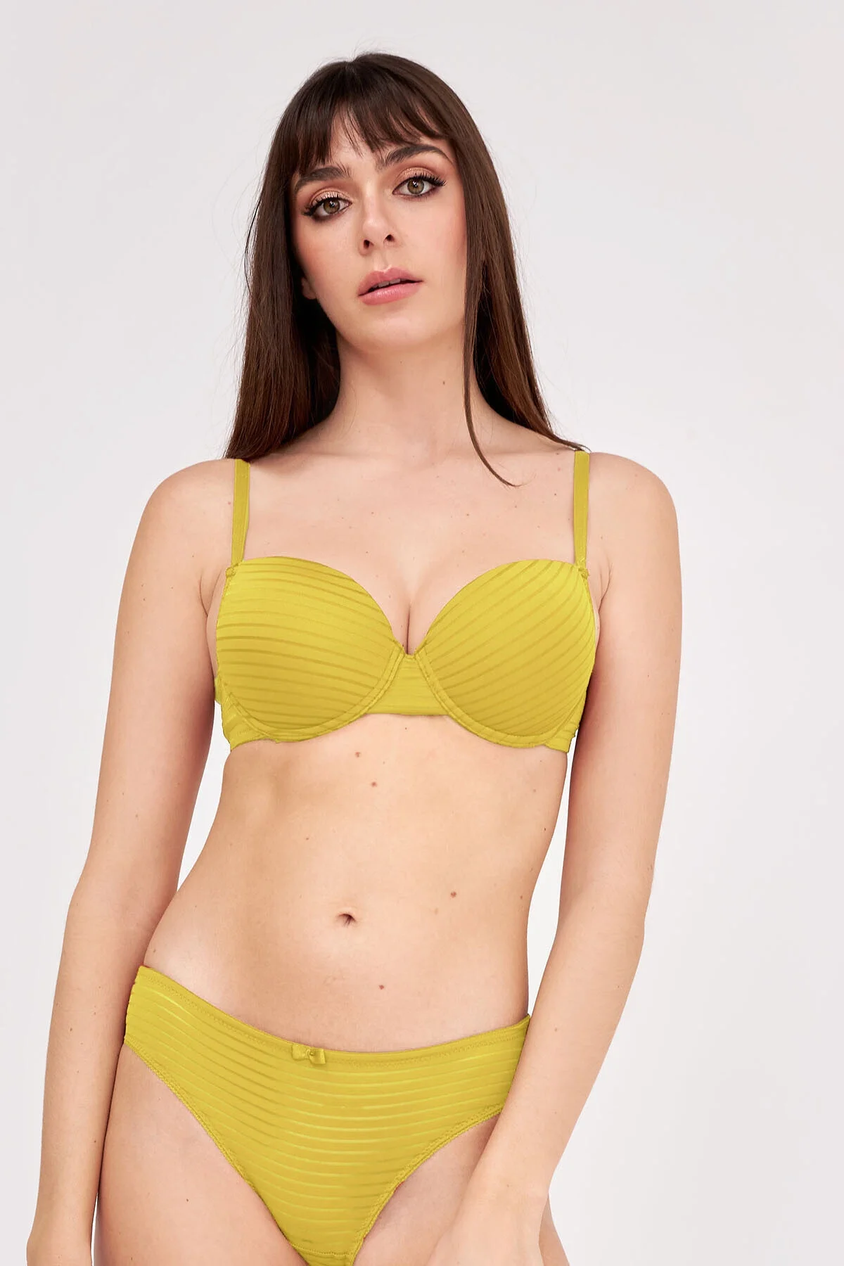 Nbb Sarı Sierra Hafif Destekli Sütyen Destekli Sütyen Toptan