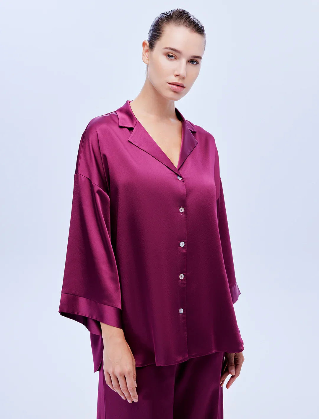 Saten Gömlek Pantolon Takım BM-1528