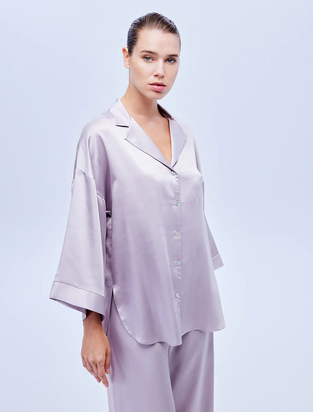 Saten Gömlek Pantolon Takım BM-1528