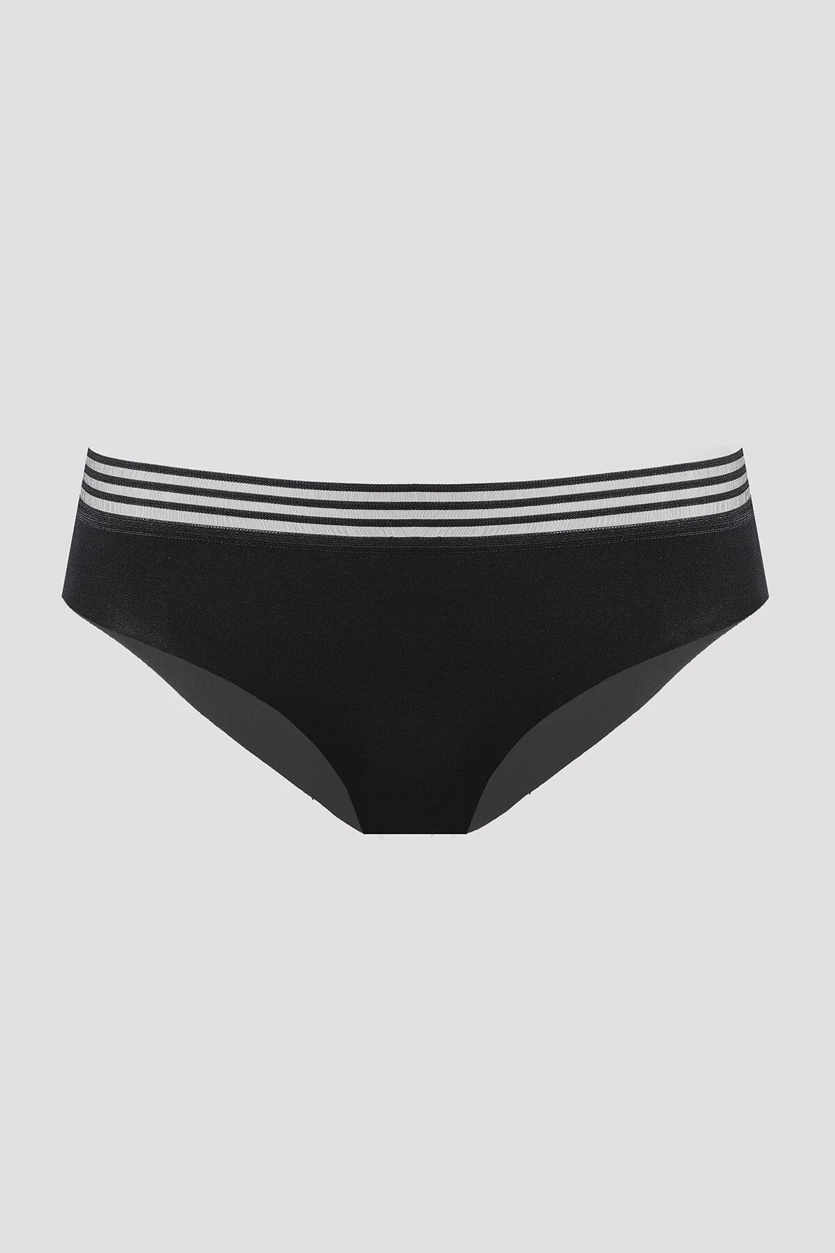 Nbb Siyah Barbara Dikişsiz Normal Bel Külot Külot Toptan