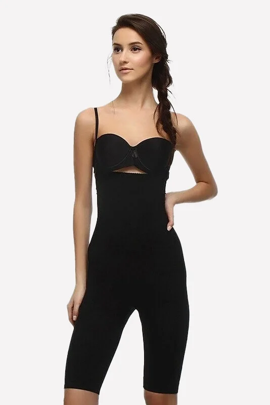 Nbb Siyah Göğüsaltı Şortlu Korse Korse / Jüpon / Kombinezon Toptan