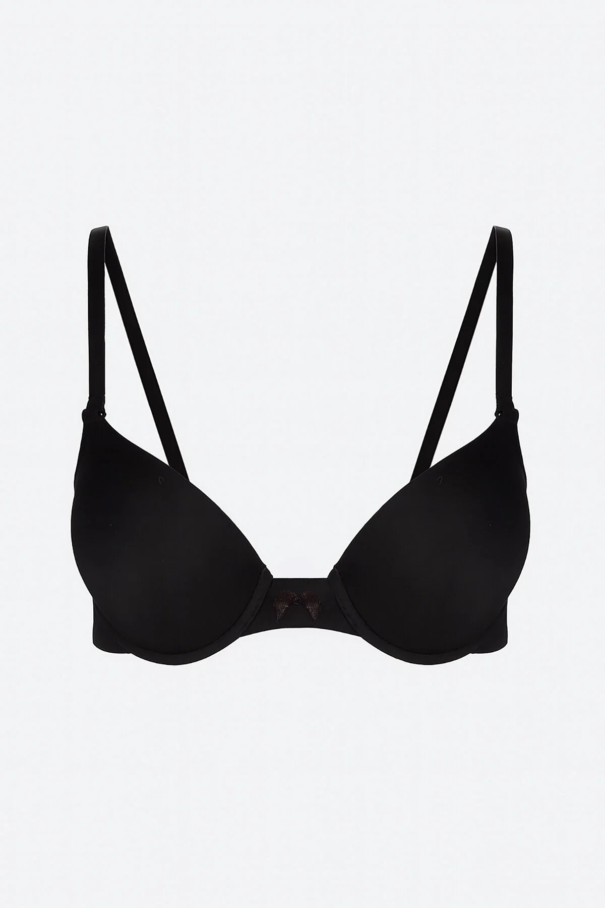 Nbb Siyah Hafif Destekli Sütyen Günlük Basic Sütyen Toptan