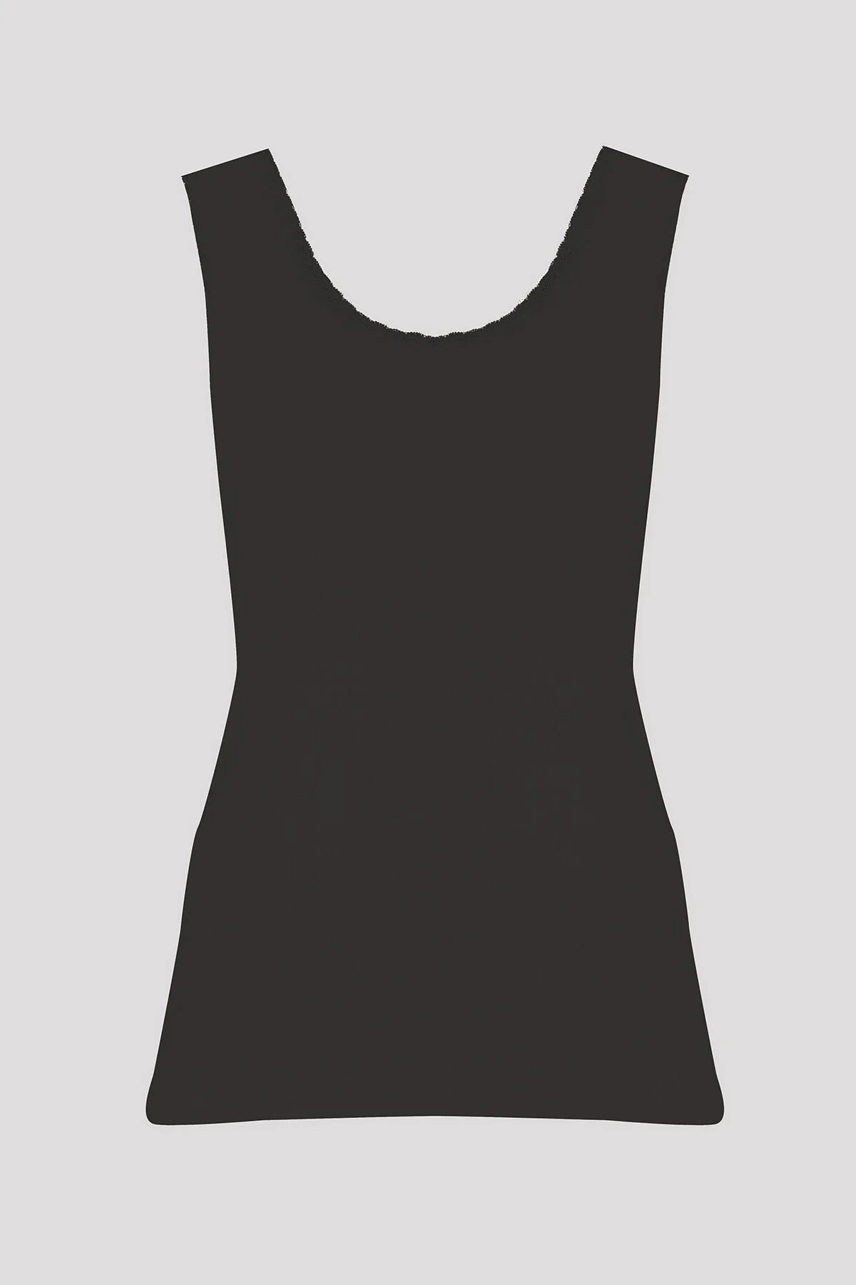 Nbb Siyah Kalın Askılı Dantelli Atlet Atlet Toptan