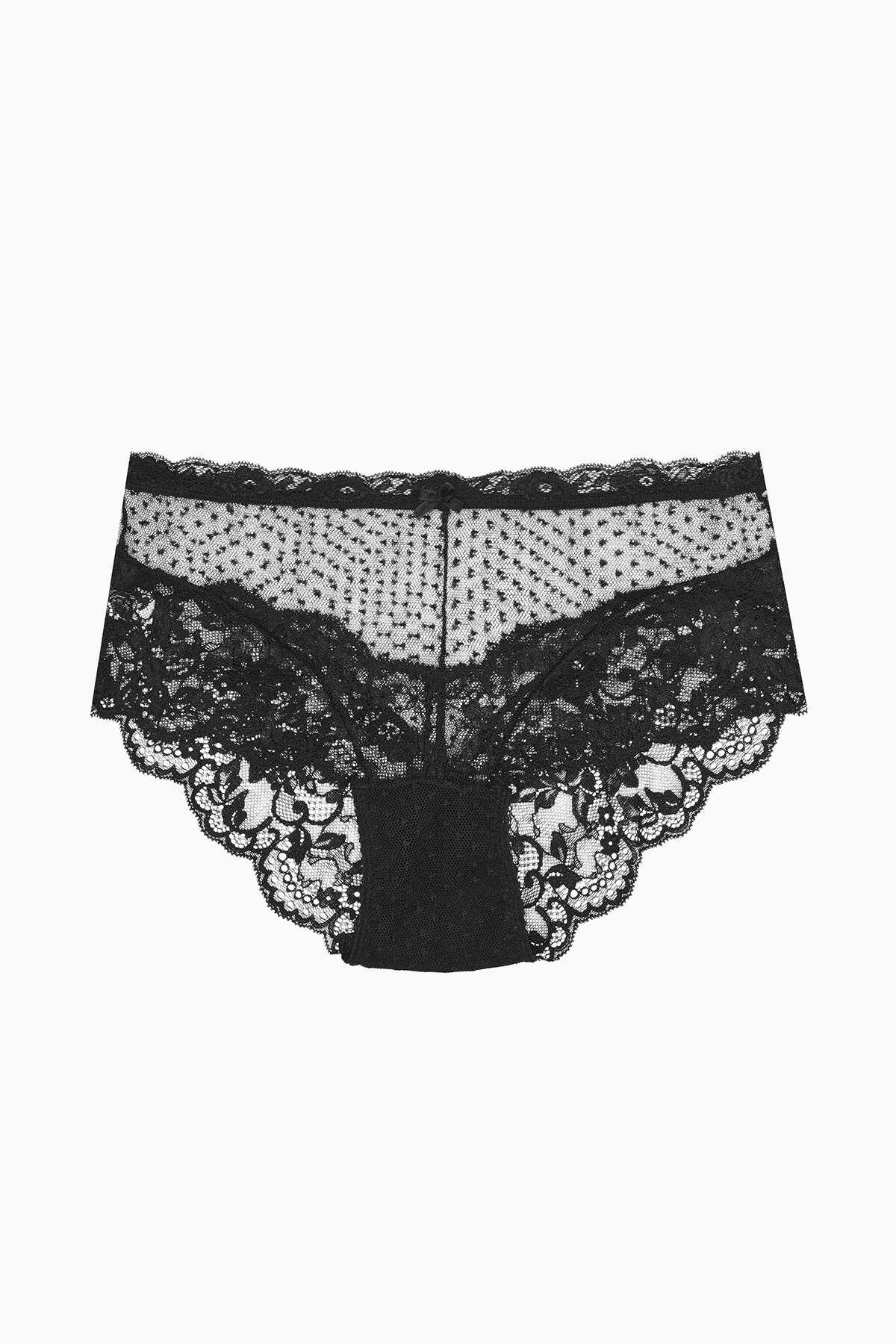 Nbb Siyah Olea Dantelli Külot Külot Toptan