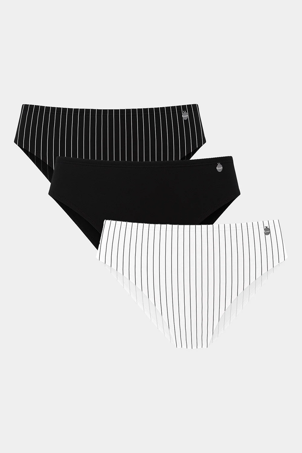 kom Stripe 3'lü Külot Külot Toptan