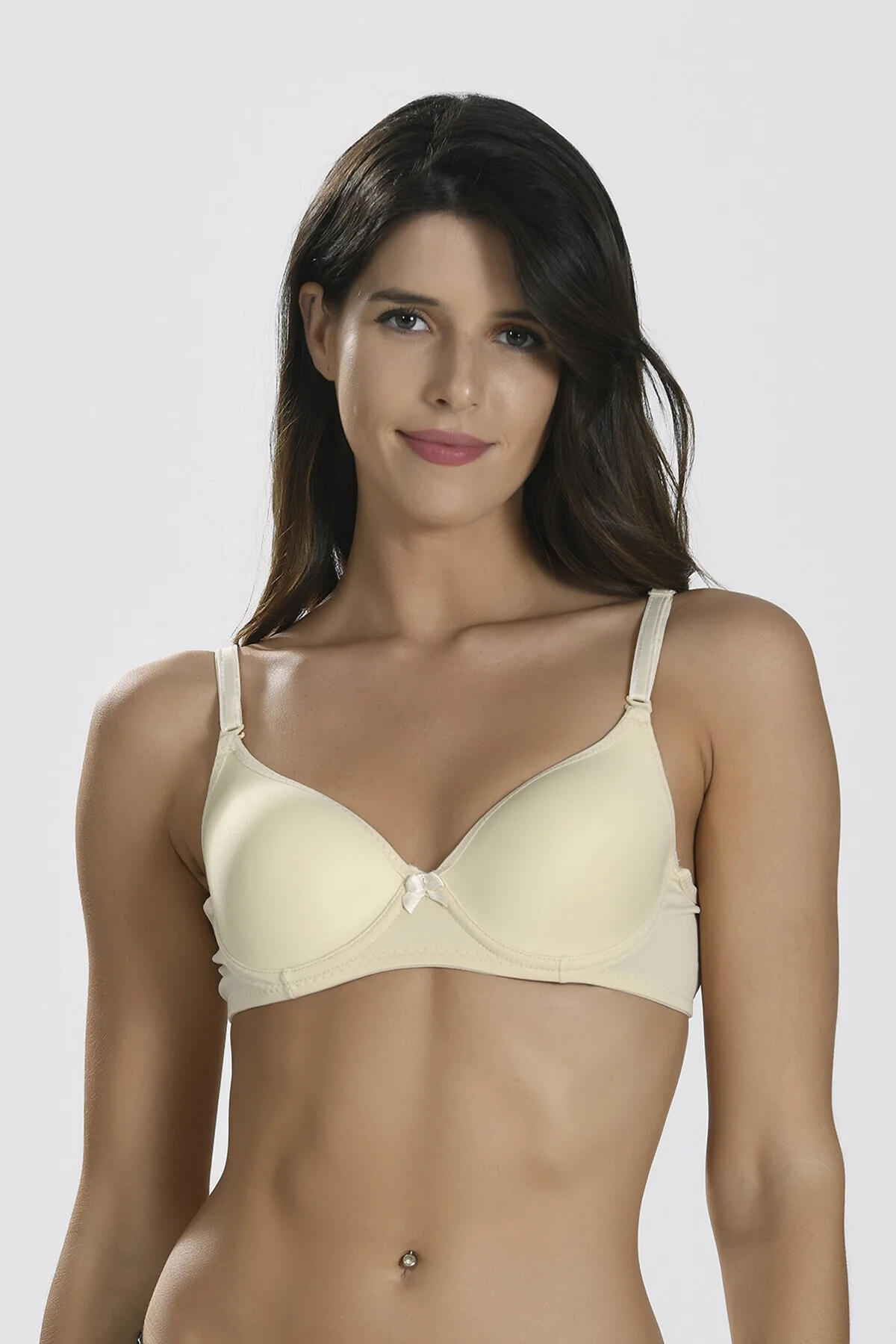 Nbb Ten Rengi Stn Kaplı Tek Sütyen Desteksiz Sütyen Toptan