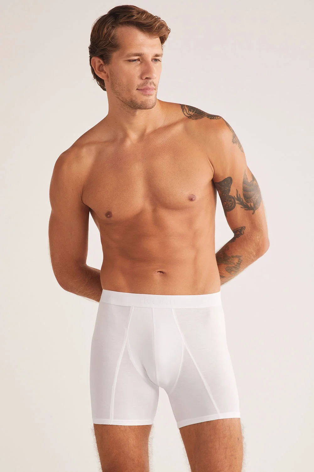 kom Teo Pamuk Mikro Modal Erkek Boxer Boxer Toptan