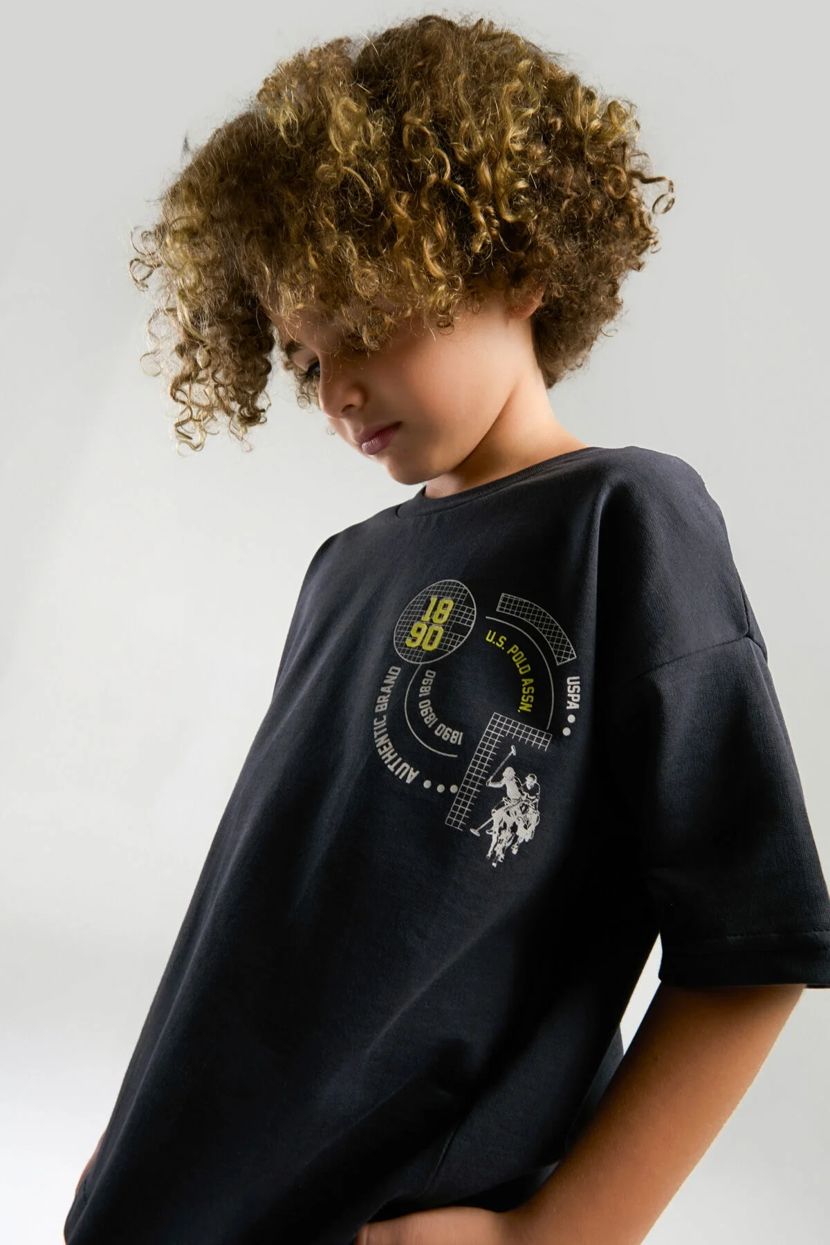 Arnetta U.S. Polo Assn Erkek Çocuk Antasit Bermuda Takım Bermuda Takım Toptan