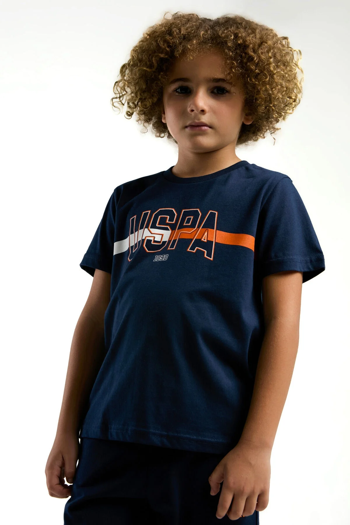 Arnetta U.S. Polo Assn Erkek Çocuk Lacivert Bermuda Takım Bermuda Takım Toptan