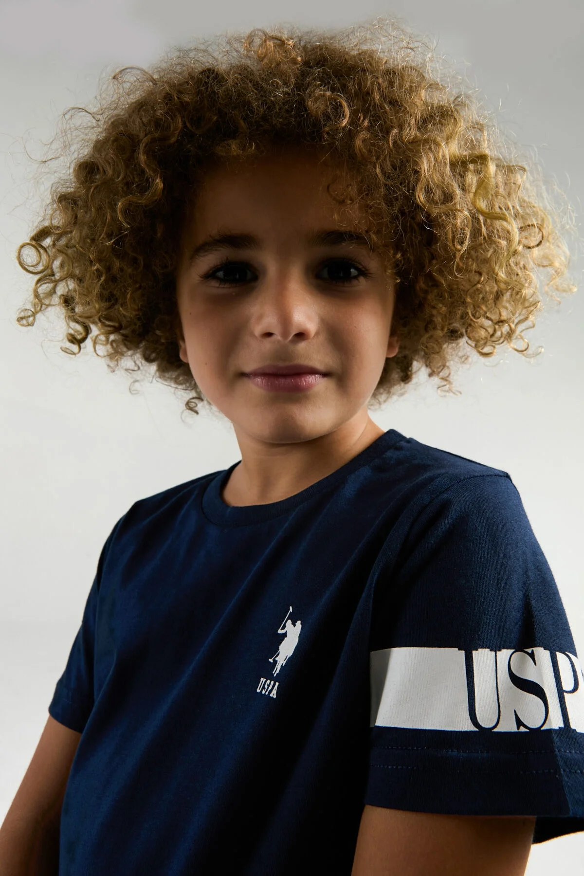 Arnetta U.S. Polo Assn Erkek Çocuk Lacivert Bermuda Takım Bermuda Takım Toptan