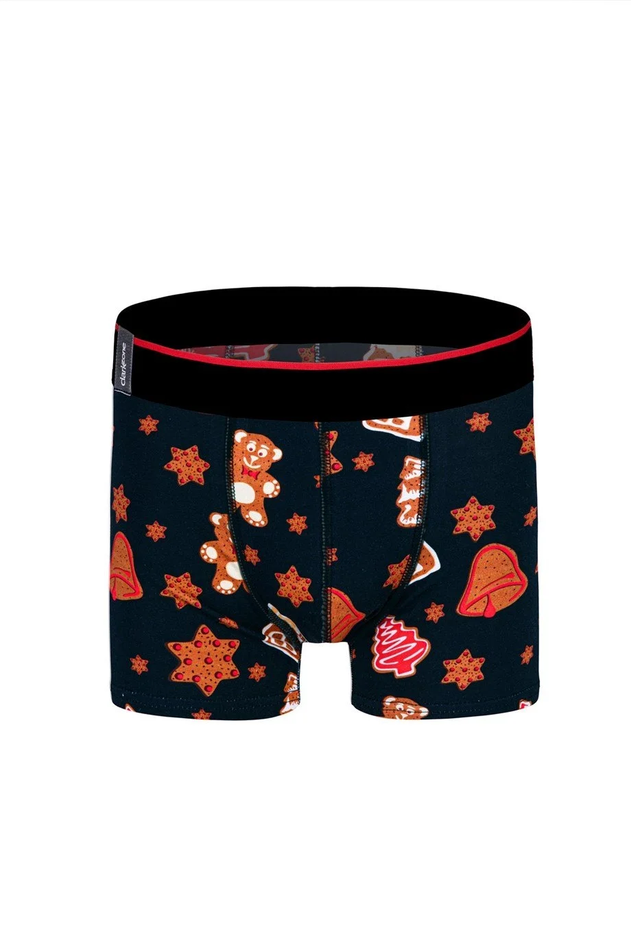 Darkzone Yeni Yıl Figürleri Desenli Yılbaşı Erkek Boxer (Dijital Baskılı) - DZNNY0002 Boxer Toptan