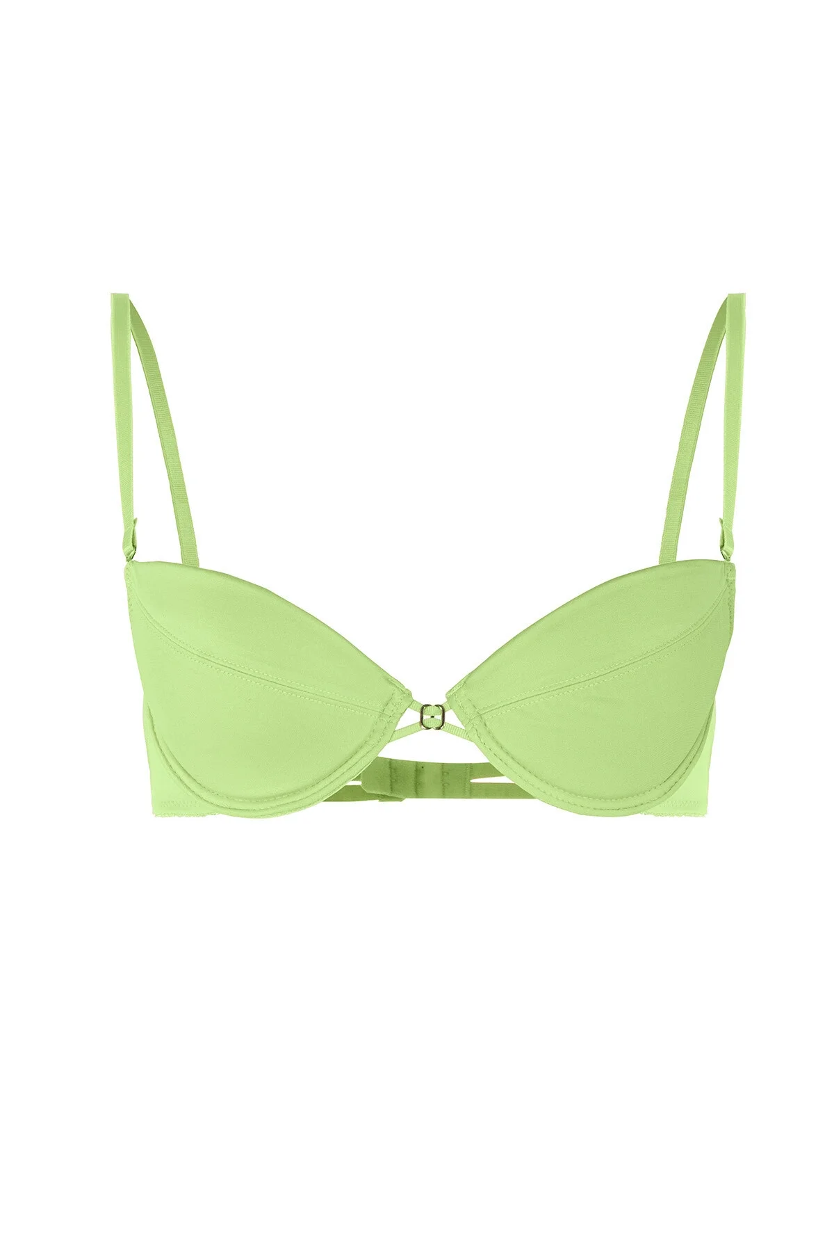Nbb Yeşil Elastan Çıkarılabilir Destekli Mikro Sütyen Günlük Basic Sütyen Toptan