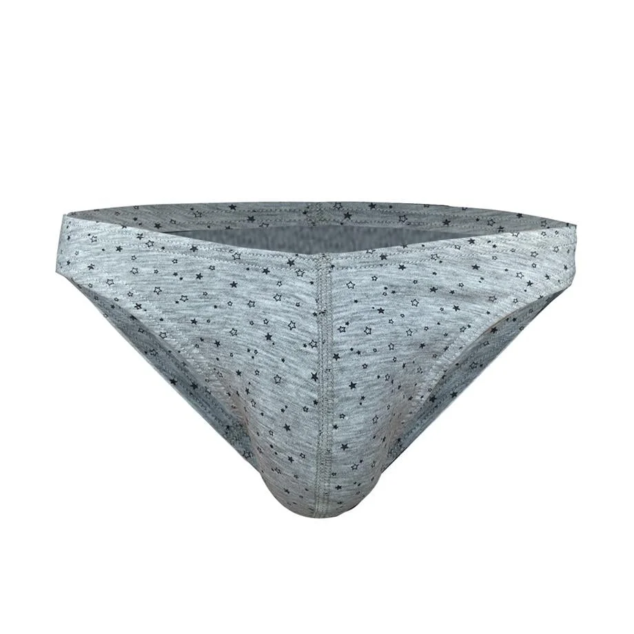 Darkzone Yıldız Desenli Gri Erkek Slip - DZN6477 Slip Toptan